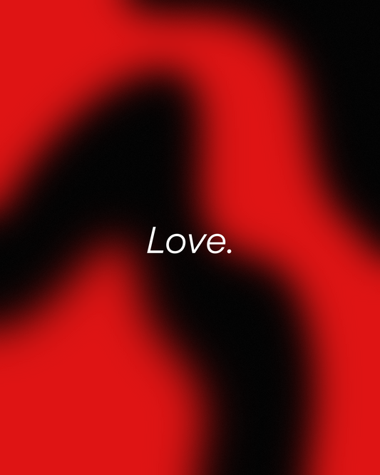 "Love." Art Print